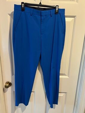 Express Men's Royal Blue Dress Pants